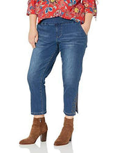
                        
                          將圖片載入圖庫檢視器 Jag Jeans Women's Plus Size Naomi Pull on Crop with Studs
                        
                      