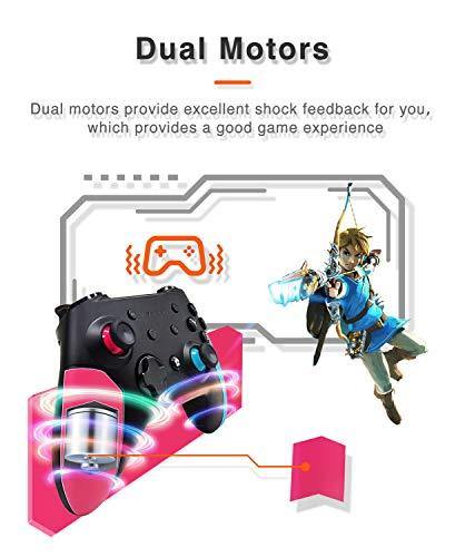 Wireless Switch Pro Controller for Nintendo Switch with Adjustable Turbo Function - JOY2ESpree