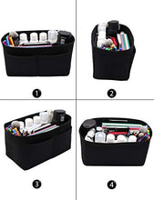 
                        
                          Cargar imagen en el visor de la galería, Felt Purse Organizer Insert Zipper Pocket with Two Removeable Bottle Holder
                        
                      