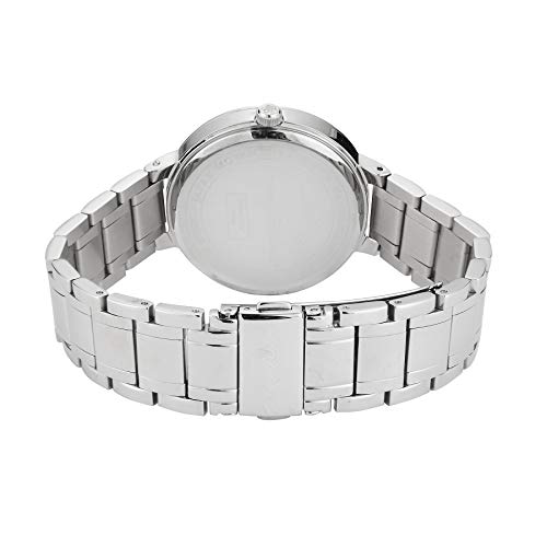 Tommy Bahama Women's Japanese Quartz Stainless Steel Strap, Silver, 16 Casual Watch (Model: 304367SLV040)