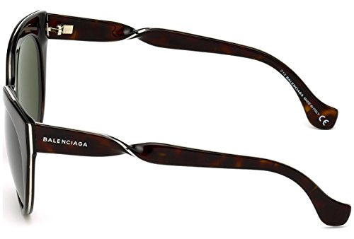 Sunglasses Balenciaga BA 0051 52N dark havana / green