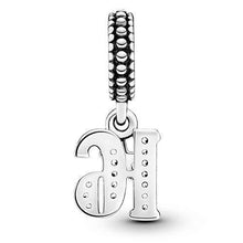
                        
                          Muat gambar ke penampil Galeri, Pandora Jewelry 16 Years of Love Cubic Zirconia Charm in Sterling Silver - JOY2ESpree
                        
                      