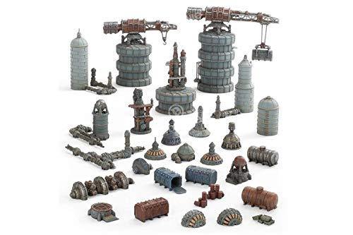 Games Workshop Adeptus Titanicus: Citivas Imperialis Industrial Scenery - JOY2ESpree