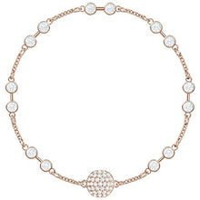 
                        
                          Cargar imagen en el visor de la galería, SWAROVSKI Remix Collection Carrier Rose Gold-Plated White Crystal Strand, Size Medium - JOY2ESpree
                        
                      