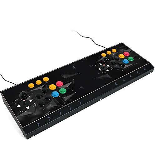 DOYO Arcade Joystick Console 2 Players Video Game Arcade Fighting Stick for Home - JOY2ESpree