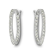 
                        
                          Muat gambar ke penampil Galeri, Swarovski Summerset Hoop Pierced Earrings - JOY2ESpree
                        
                      
