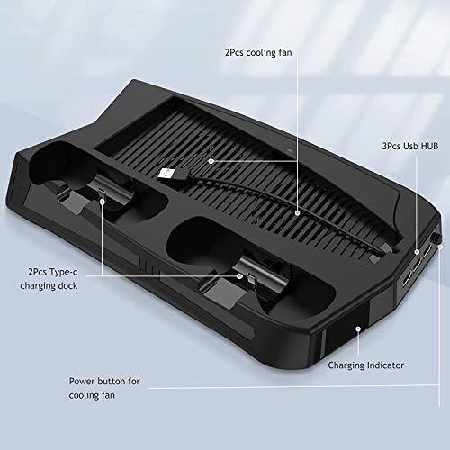 Vertical Stand with Cooling Fan for Playstation 5 and PS5 Digital Edition - JOY2ESpree