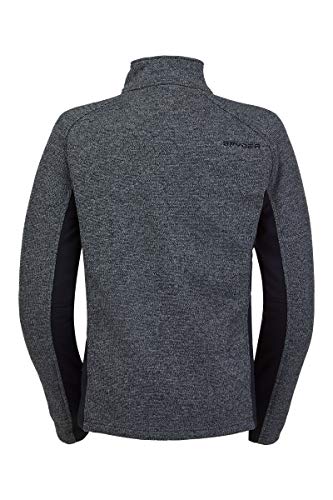 Spyder Active Sports Men's Outbound Half Zip Mid-Weight Mock Neck Sweater