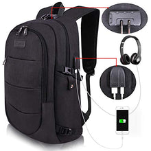 
                        
                          Load image into Gallery viewer, Travel Laptop Backpack Water Resistant Anti-Theft Bag with USB Charging Port
                        
                      