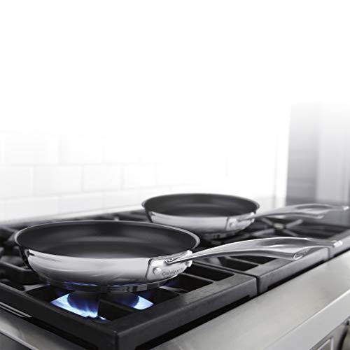 CUISINART 8922-810NS Professional Series 2-Piece Stainless Steel Nonstick Skillet Set, 8” & 10 - JOY2ESpree