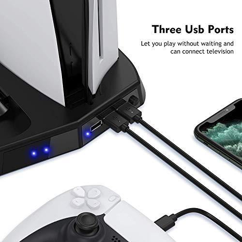 Vertical Stand with Cooling Fan for Playstation 5 and PS5 Digital Edition - JOY2ESpree