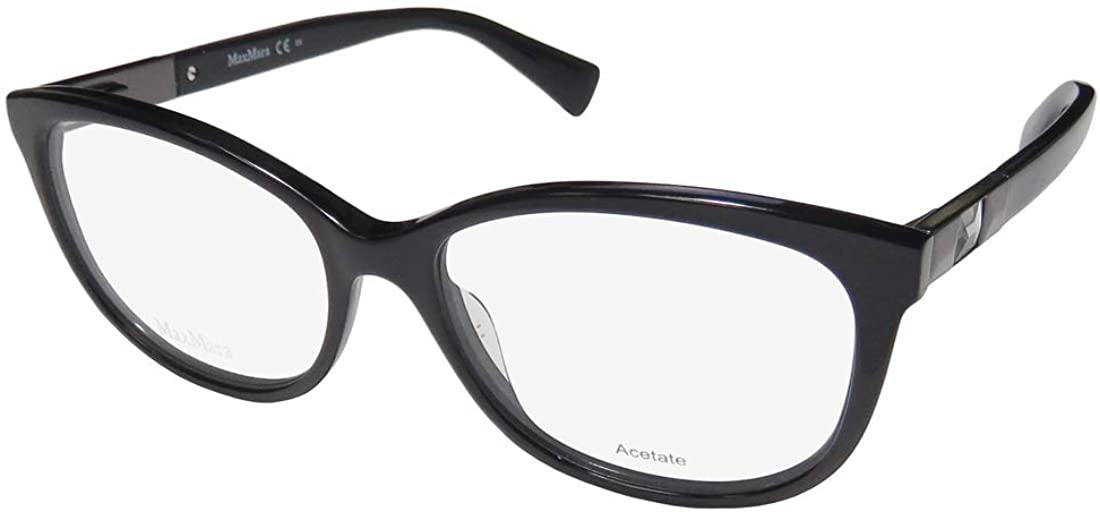 Max Mara 1206 Womens/Ladies Cat Eye Full-rim Strass Exclusive Fashion Accessory Hip Eyeglasses/Spectacles - JOY2ESpree