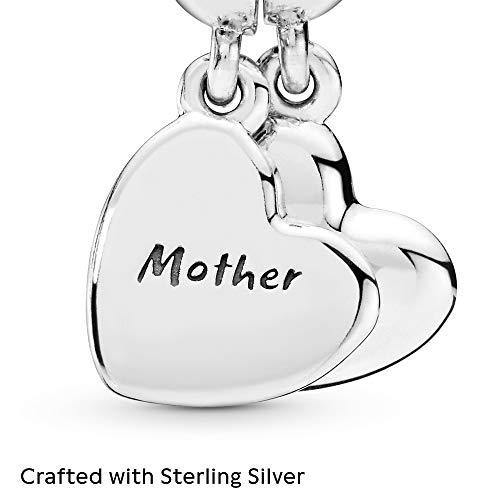 Pandora Jewelry Mother and Son Heart Split Dangle Sterling Silver Charm - JOY2ESpree