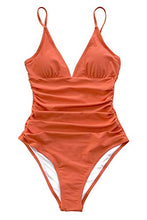 
                        
                          將圖片載入圖庫檢視器 CUPSHE Women's One Piece Swimsuit Tummy Control V Neck Two Piece Bathing Suit
                        
                      