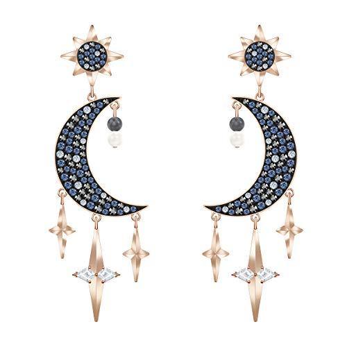 SWAROVSKI Women's Symbolic Pierced Earrings, Multi-colored, Mixed metal finish - JOY2ESpree