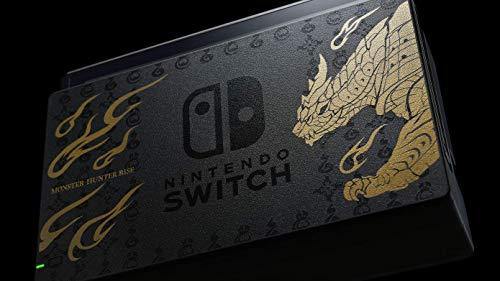 Nintendo Switch Monster Hunter Rise Edition Console (EU Version, Includes US Adapter) - JOY2ESpree