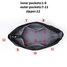 
                        
                          Cargar imagen en el visor de la galería, iN. Purse Organizer Insert with zipper Nylon fabric for women Handbags &amp; Totebag
                        
                      