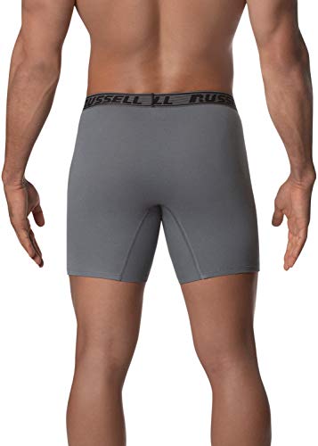 Russell Athletic Men's All Day Comfort Boxer Briefs (5 Pack)