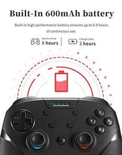 
                        
                          將圖片載入圖庫檢視器 BINBOK Switch Pro Controller, Wireless Switch Controller with Adjustable Turbo/Dual Vibration/6-Axis Gyro/Non-Slip Design Switch - JOY2ESpree
                        
                      