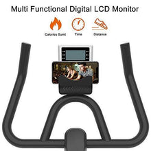 
                        
                          Cargar imagen en el visor de la galería, Ativafit Exercise Bike Stationary Indoor Cycling Bike 35 lbs Flywheel Belt Drive Workout Bicycle Training LCD Monitor - JOY2ESpree
                        
                      