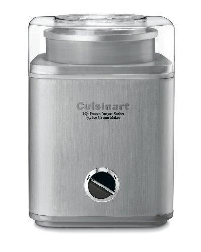 Cuisinart ICE-30BC Pure Indulgence 2-Quart Automatic Frozen Yogurt, Sorbet, and Ice Cream Maker - Silver (ICE-30BCP1) - JOY2ESpree