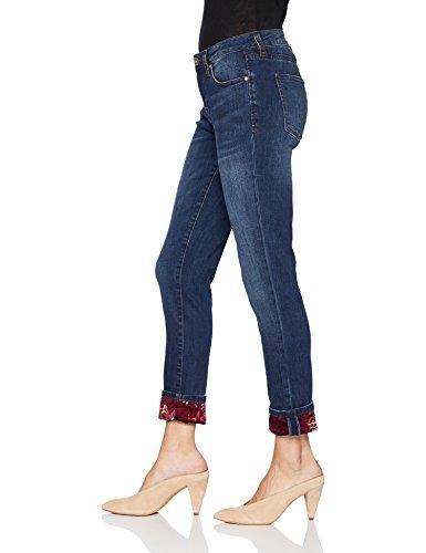 Jag Jeans Women's Carter Girlfriend Jean with Velvet Hem