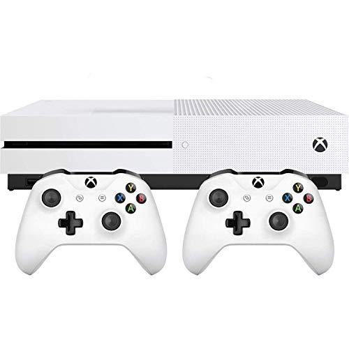 Xbox One S Two Controller Bundle (1TB) Includes Xbox One S, Extra Wireless Controller, 3-Month Game Pass Trial, 14-day Xbox Live Gold Trial - JOY2ESpree