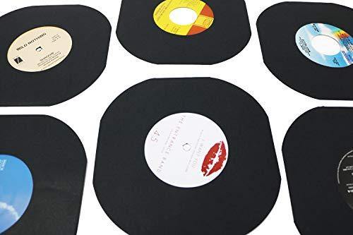 BIG FUDGE Black Special Edition | Vinyl Record Inner Sleeves 50x | Made from Heavyweight & Acid Free Paper - JOY2ESpree