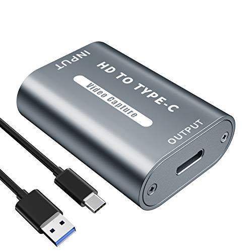 PWAYTEK Capture Card, Record HDMI Audio Video 1080p 30fps - JOY2ESpree