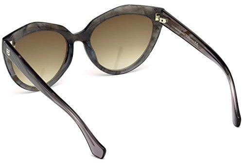 Sunglasses Balenciaga BA 48 BA0048 20P grey/other / gradient green