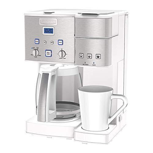 Cuisinart SS-15W Coffee Center 12-Cup Coffeemaker and Single-Serve Brewer with 96-Count Variety K-Cup Set, and Tumbler Bundle (3 Items) - JOY2ESpree