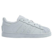 
                        
                          Muat gambar ke penampil Galeri, adidas Originals Unisex-Baby Superstar Elastic Sneaker, White/White/White
                        
                      
