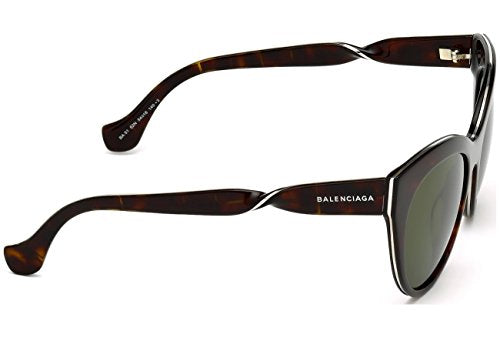 Sunglasses Balenciaga BA 0051 52N dark havana / green