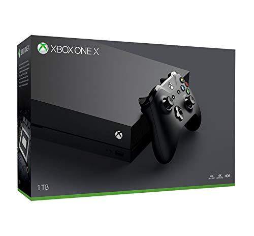 Microsoft Xbox One X 1TB Console with Wireless Controller: Xbox One X Enhanced, HDR, Native 4K, Ultra HD (Renewed) (2017 Model) - JOY2ESpree