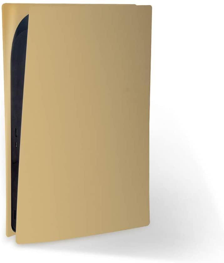 PS5 Replacement Faceplate Cover, Housing Shell Case for Sony Playstation 5 Ultra HD/Digital Edition Console (Digital Edition, Gold) - JOY2ESpree