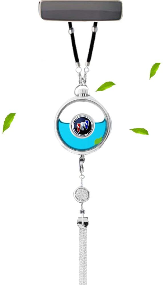 VILLSION Car Logo Perfume Air Freshener Rearview Mirror Pendant Ornament Exquisite for Car with Gift Box