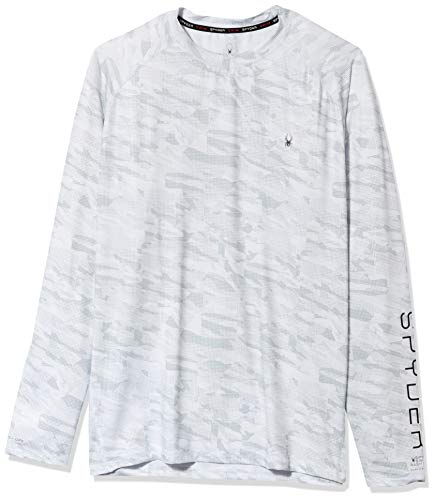 Spyder Men's Digital Camo Long Sleeve Rashguard