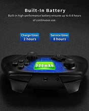 
                        
                          画像をギャラリービューアに読み込む, Wireless Switch Controller for Console Pro Gamepad with Joystick [2021 New] Non-Slip Ergonomic Design, Black - JOY2ESpree
                        
                      