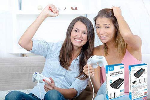 PS5 Vertical Stand with Cooling Fan, Digital Edition and PS5 UHD Edition - JOY2ESpree