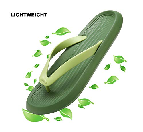 ChayChax Men’s Women’s Flip Flops Lightweight Thong Sandals Summer Beach Pool Shower Slippers