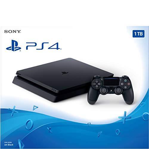 Sony Console Playstation 4-1TB Slim Edition Jet Black - JOY2ESpree