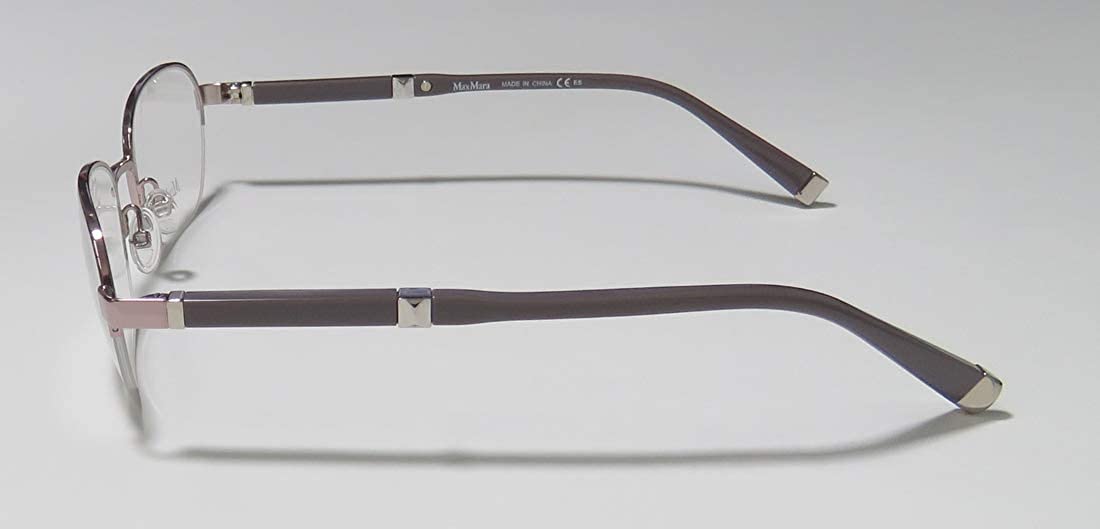 Max Mara 1265 Womens/Ladies Designer Half-rim Spring Hinges Premium Quality Gorgeous Eyeglasses/Glasses