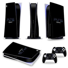 
                        
                          画像をギャラリービューアに読み込む, PS5 Black Skin Vinyl Sticker Dustproof Anti-Scratch PS5 Skin Wrap for Playstation 5 Disc Version Console and Dualsense 5 Controllers - PS2 Edition - JOY2ESpree
                        
                      