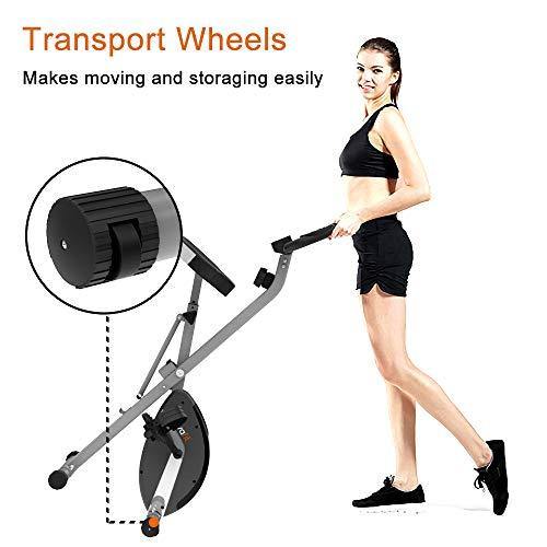 ATIVAFIT Indoor Cycling Bike Folding Magnetic Upright Bike Stationary Bike Recumbent Exercise Bike - JOY2ESpree