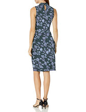 
                        
                          Muat gambar ke penampil Galeri, Amazon Brand - Lark &amp; Ro Women's Sleeveless Crossover Twist Neck Faux Wrap Dress
                        
                      