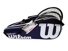 
                        
                          画像をギャラリービューアに読み込む, Wilson Advantage II Tennis Bag - Navy/White - JOY2ESpree
                        
                      