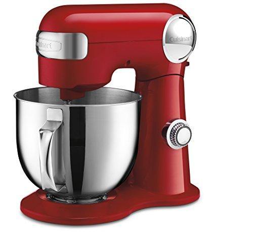 Cuisinart SM-50R 5.5-Quart Stand Mixer, Ruby Red - JOY2ESpree