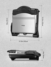
                        
                          Muat gambar ke penampil Galeri, Panini Press Grill, Yabano Gourmet Sandwich Maker Non-Stick Coated Plates 11" x 9.8" - JOY2ESpree
                        
                      