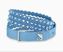
                        
                          Load image into Gallery viewer, Swarovski POWER COLLECTION SLAKE Bracelet, Light Blue - 5523043 - JOY2ESpree
                        
                      