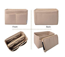 
                        
                          將圖片載入圖庫檢視器 Vercord Felt Organizer Insert for Purse Handbag Tote Bag in Bag Inside Shaper Divider Neo Beige Small
                        
                      